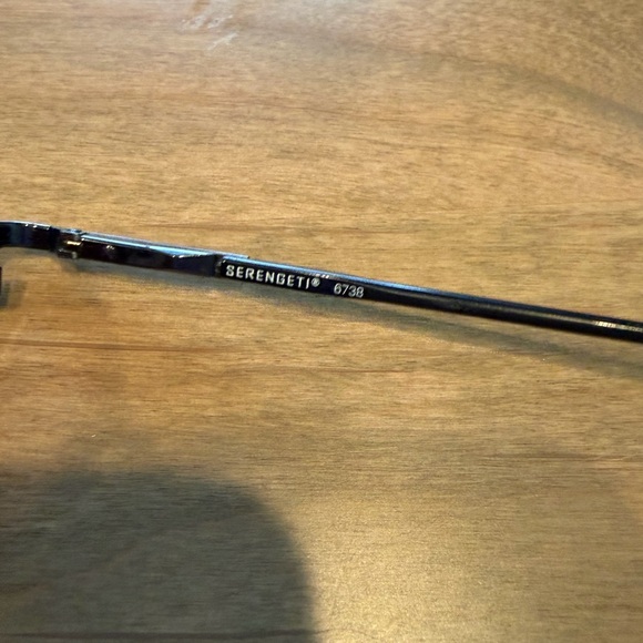 Serengeti Donatello Glasses 6738 Brown Lens Henna Metal Frame - Picture 10 of 11